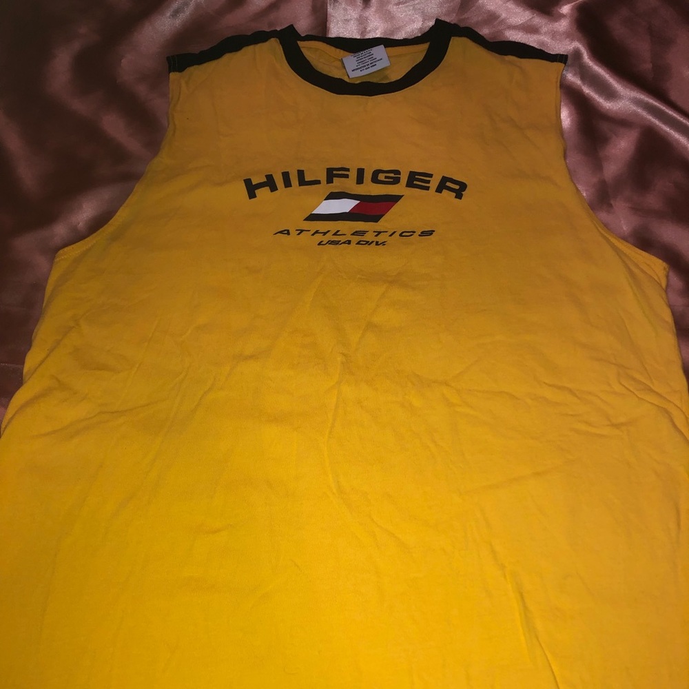 Vintage Yellow Men’s Tommy Hilfiger Tank Top